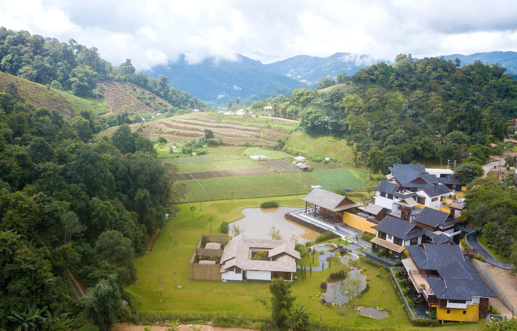 ที่พักแม่ริม วิวภูเขา