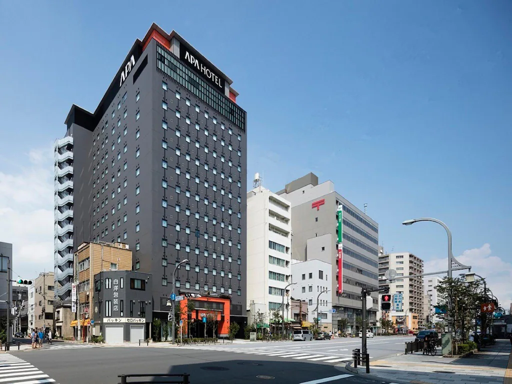 โรงแรมเอพีเอ อะซะกุสะ ทะวะระมะชิ เอะคิมะเอะ
(APA Hotel Asakusa Tawaramachi Ekimae)