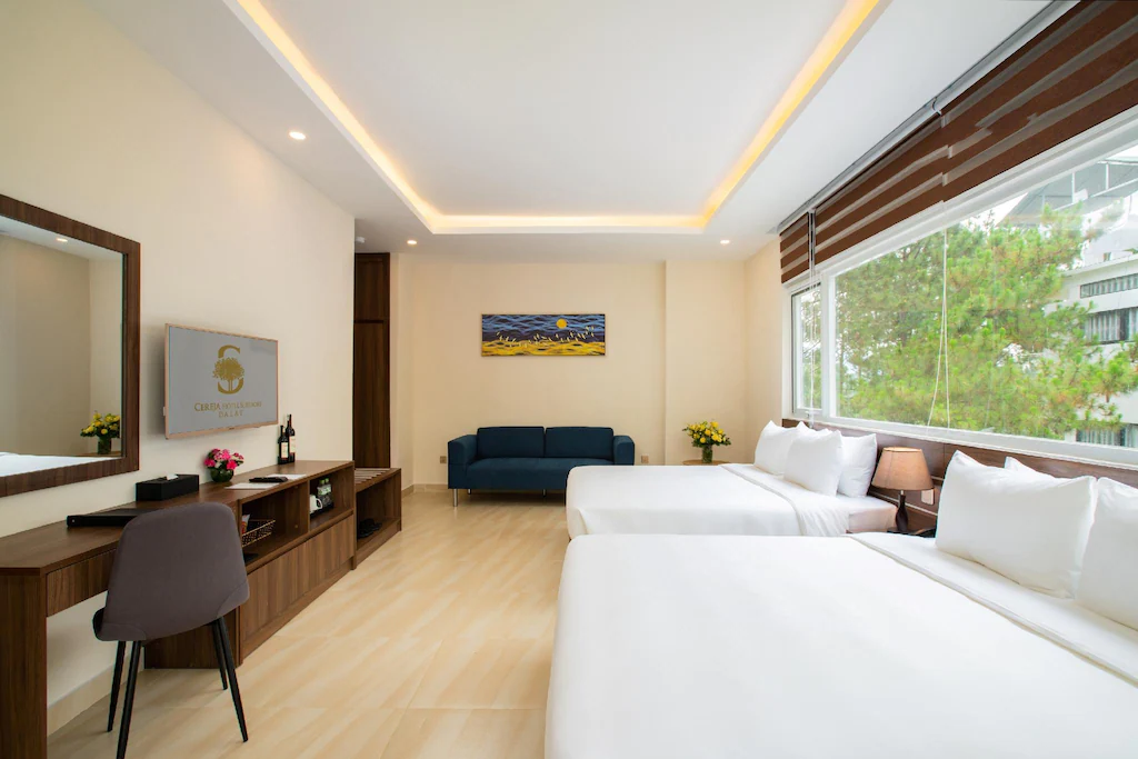 เซเรจา โฮเต็ล แอนด์ รีสอร์ต ดาลัด
(Cereja Hotel & Resort Dalat)